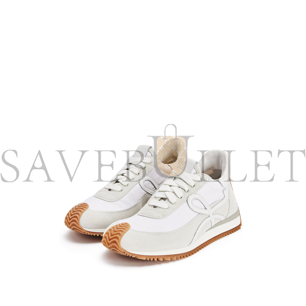 l*ew* flow runner in nylon and suede l815282x35